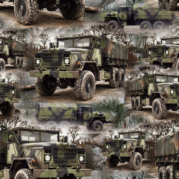 Mnstret Jersey 150 cm - Army Vechicle