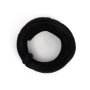 Chenille 8 mm svart, 1 meter Chenille 8 mm svart, 1 meter