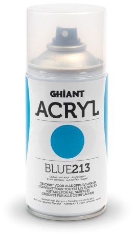 Spraymaling Ghiant Acryl 300 ml - Lys blå - Spraydåser, Spraymaling, Hobbyfarve
