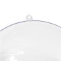 Dekorationskula tvådelad 15,6 cm Transparent - 1 st Dekorationskula tvådelad 15,6 cm Transparent - 1 st