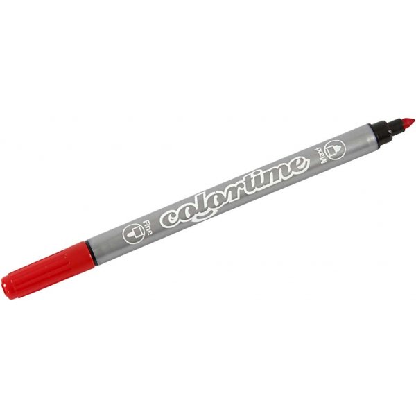 Colortime Dubbeltusch - standardfärger - 20 st Colortime Dubbeltusch - standardfärger - 20 st