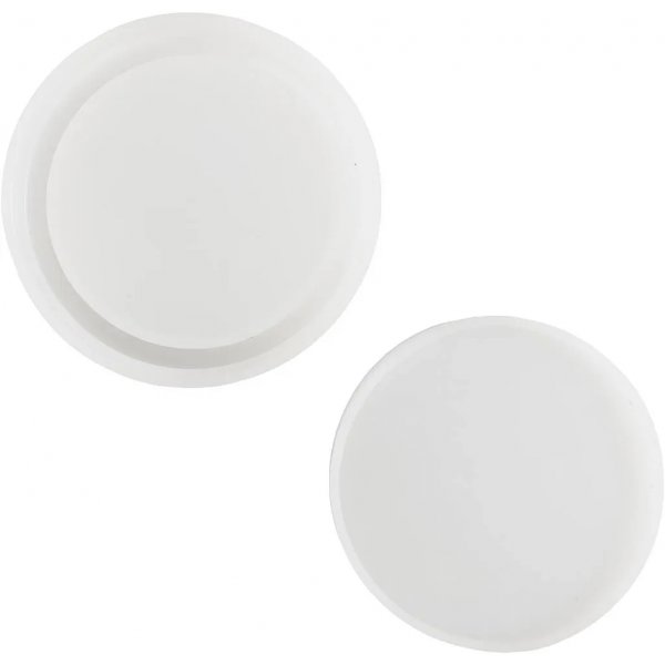 Silikonform, matt transparenta, Burk med lock