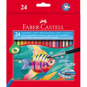 Akvarellpennset - Faber-Castell - 24 st