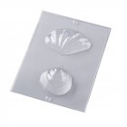 Gjutform fr tvl 120 x 70 mm / 80 mm - snckskal + snigel / 2 delar