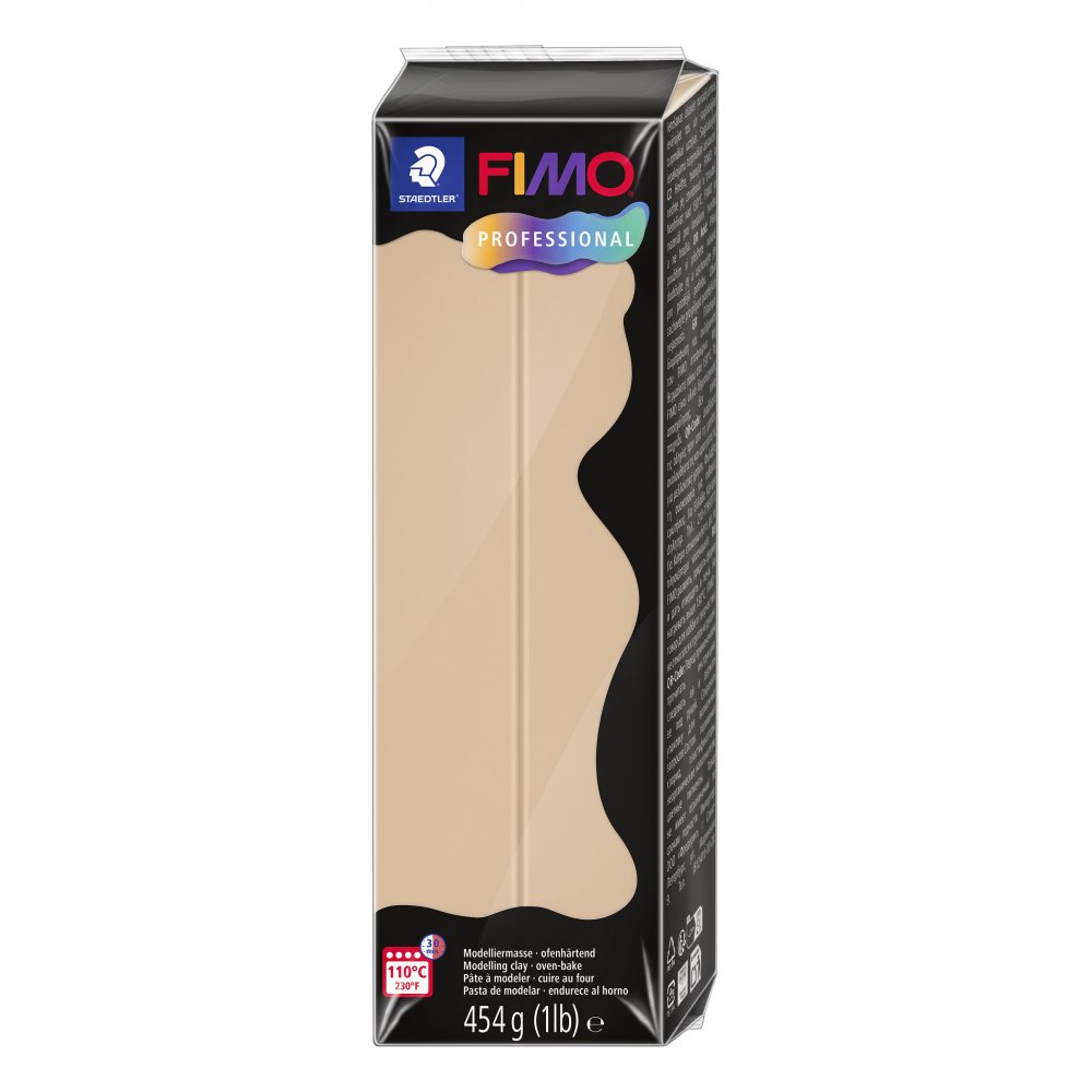 Modeling Fimo Professional 454g - Sand - Fimolera, Modellere, Hobbyartikler til børn, Hobbymateriale, Håndværk