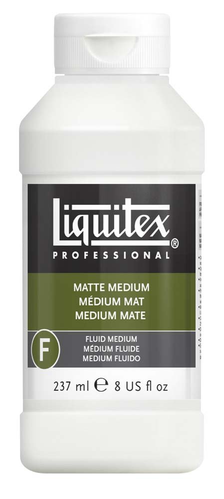 Medium Mat Liquitex 237 ml - Akrylmedier, Malermedium, Fernis og kunstner medier til kunstmaling