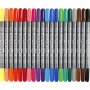 Colortime Dubbeltusch - standardfrger - 20 st