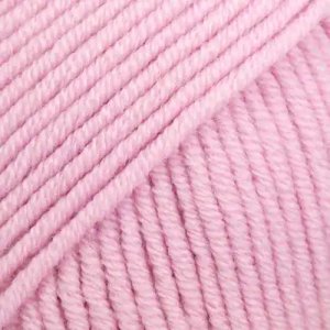 DROPS Big Merino Mix garn - 50g - Ljus rosa (16)