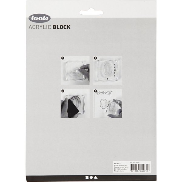 Akrylblock - 4 st Akrylblock - 4 st
