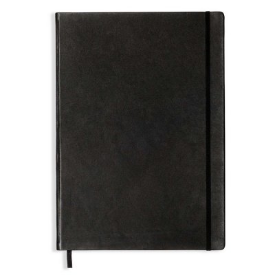 Notatbok A4+ Hard Leather - linjert