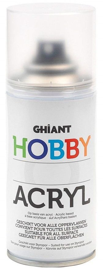 Spraymaling Ghiant Acryl 300 ml - Pale Gray - Spraybokser, Spraymaling, Hobbymaling