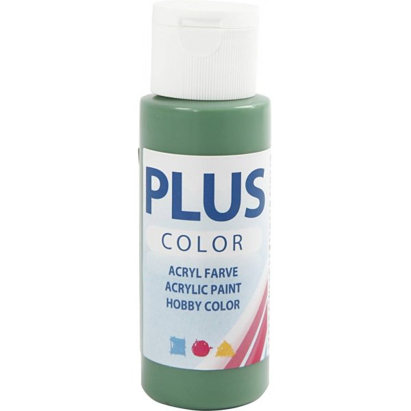 Plus Color Hobbyfärg - forrest green - 60 ml Plus Color Hobbyfärg - forrest green - 60 ml