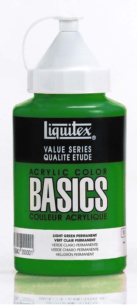Akrylfärg Liquitex 400 ml - 312 Light Green Permanent - Akrylfärger, Konstnärsfärger