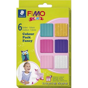 FIMO Kids Clay - komplementre farver - 6 x 42 g