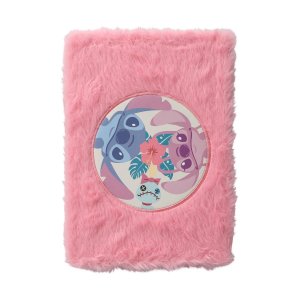 Fluffig anteckningsbok Stitch Disney A5 - linjerade sidor