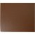 Linoleumsflise - brun - 30 x 39 cm