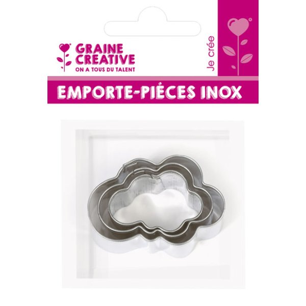 Molnformade kakmått 2,5–4 cm, 3-pack Molnformade kakmått 2,5–4 cm, 3-pack
