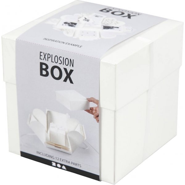 Exploding Box - råvit Exploding Box - råvit