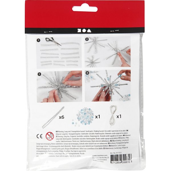 Mini DIY Kit - iskrystaller/snøflak Mini DIY Kit - iskrystaller/snøflak