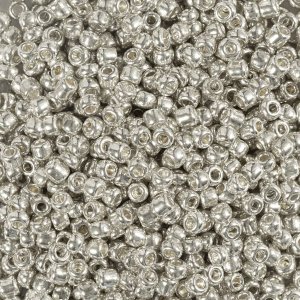 Rocaillepärlor 3 mm Silver 25 g Rocaillepärlor 3 mm Silver 25 g