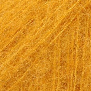 DROPS Brushed Alpaca Silk garn - 25g -  Curry