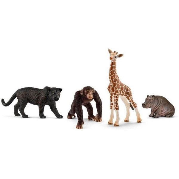Schleich Vilda djur figurer - 4-pack Schleich Vilda djur figurer - 4-pack