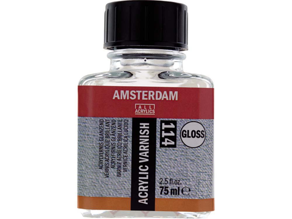 Amsterdam Akryl Slukfernis - 75 ml - Akryl lak, Hobbylack, Fernis og kunstner medier til kunstmaling