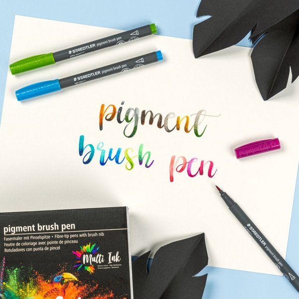 Staedtler Pigment Brush Pen Staedtler Pigment Brush Pen