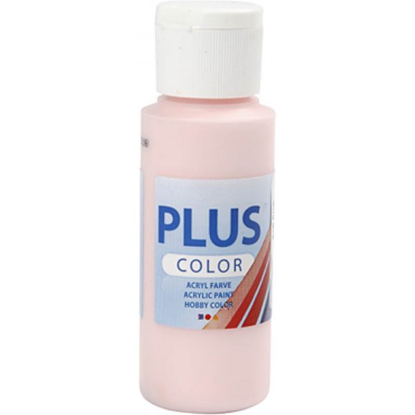 Plus Color Hobbyfärg - soft rosa - 60 ml Plus Color Hobbyfärg - soft rosa - 60 ml