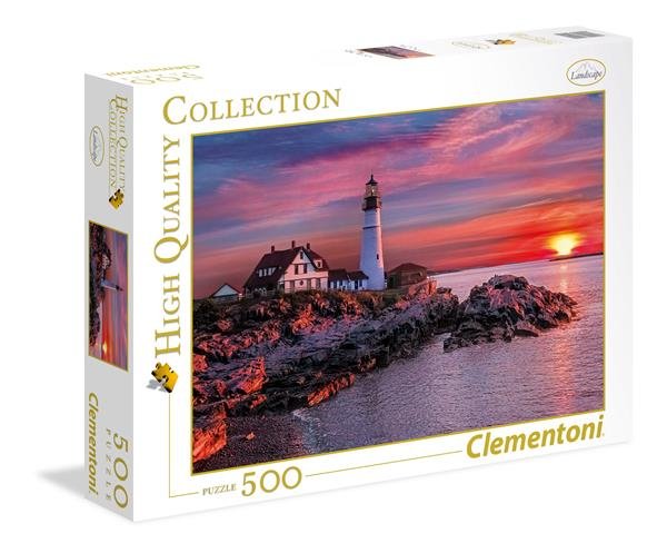 Pussel HQ Kollektion 500 bitar - Portland Head Light