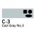 Copic Ciao - C-3 - Cool Grey No. 3