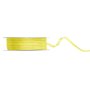 Satinband - 25 m - Gult - Bredd: 3 mm (50 m)