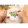 Broderikit vild jordgubbe �20 cm