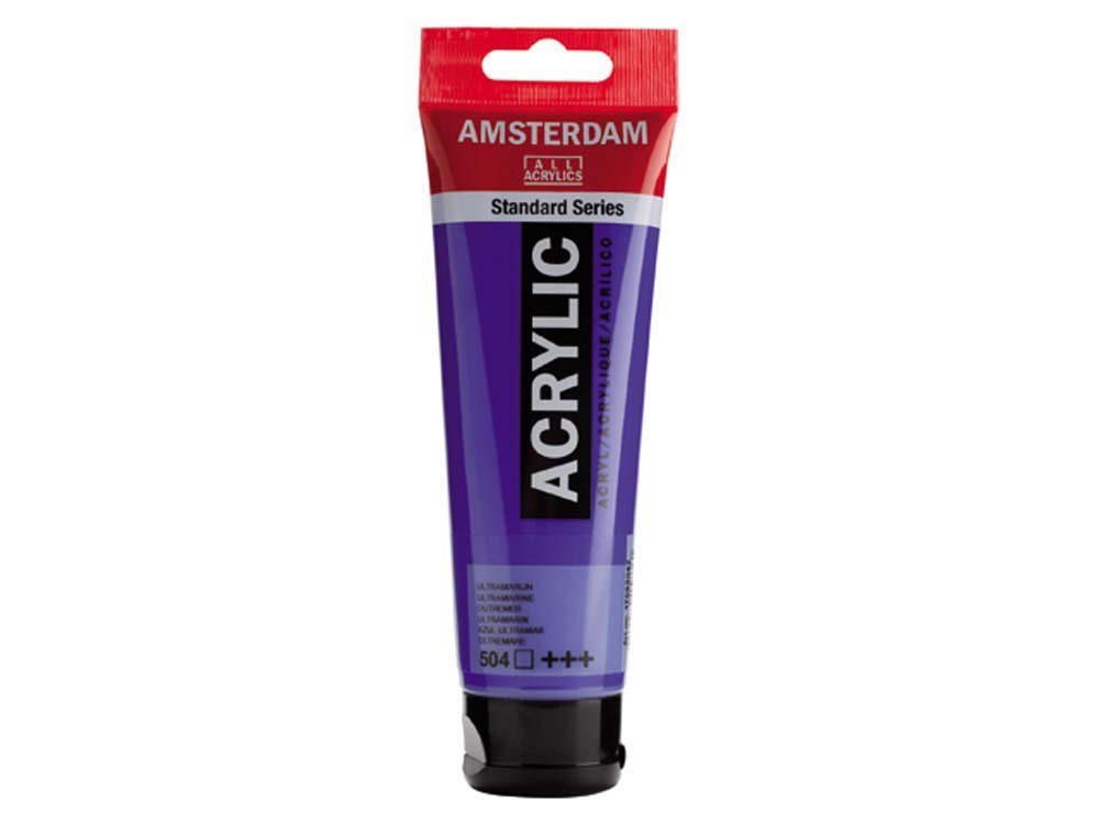 Amsterdam Akrylmaling 120 ml - Ultramarin - Akrylfarver, Kunstnerfarver