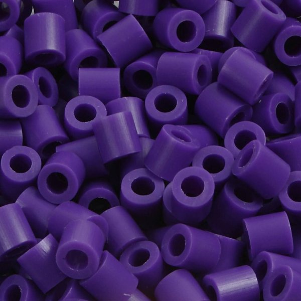 Rörpärlor NABBI medium 5x5 mm Mörklila 1100 st Rörpärlor NABBI medium 5x5 mm Mörklila 1100 st