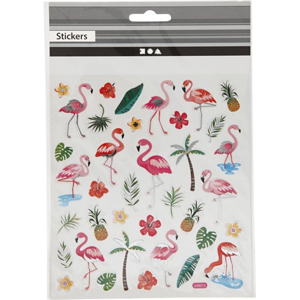 Klistermärken - flamingo Klistermärken - flamingo