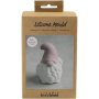 Silikonform Julenissen 10 cm Matt Transparent - 1 stk. Silikonform Julenissen 10 cm Matt Transparent - 1 stk.