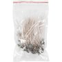 Veker til lys i beholdere 10 cm 50 stk Veker til lys i beholdere 10 cm 50 stk