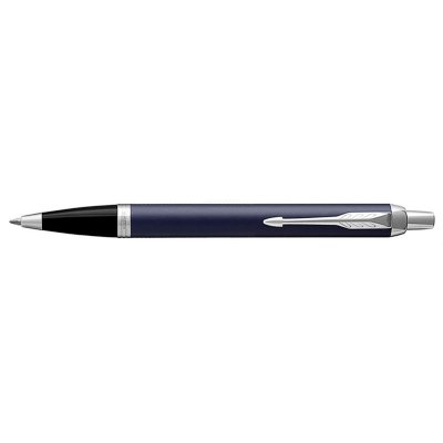 Kuglepen Parker IM - mat blå - krom trim - Kuglepenne, Penne, Penne, kridt & tusch