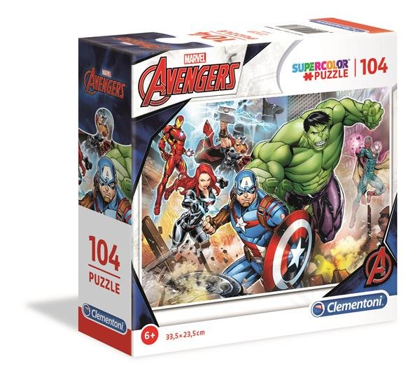 Barnpussel 104 bitar - Avengers