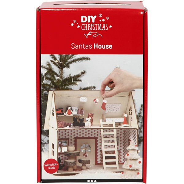 Materialset till nissens dörr - hus Materialset till nissens dörr - hus