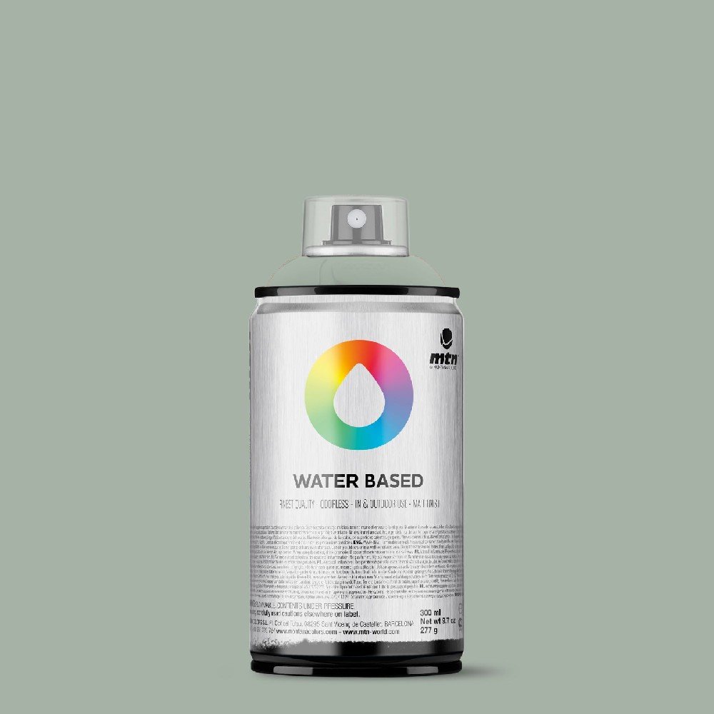 MTN Waterbased 300 ml - Neutral Grey Light - Spraydåser, Spraymaling, Hobbyfarve