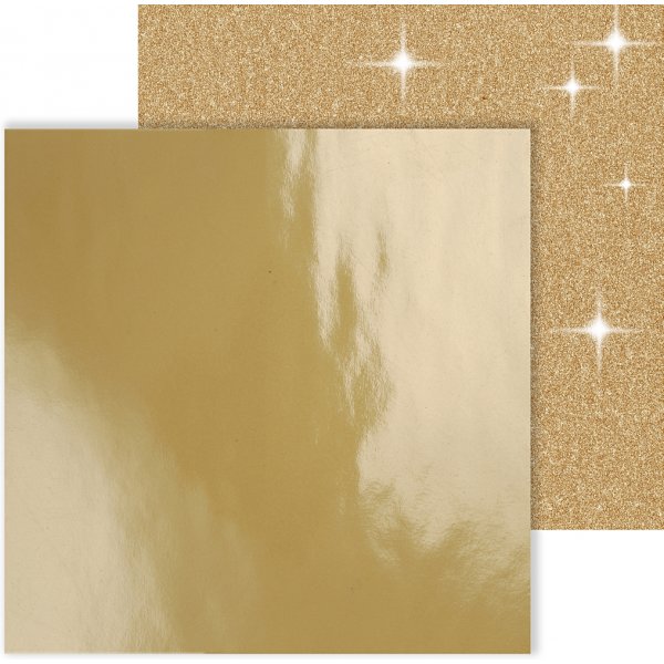 Vivi Gade designpapper - guld - 2 ark Vivi Gade designpapper - guld - 2 ark
