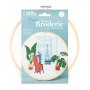 Broderikit Paris med ram 20 cm