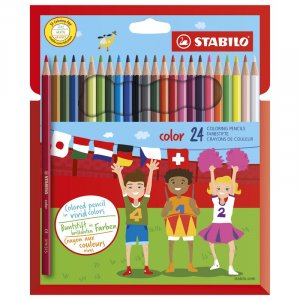 Frgpenna Stabilo Color - 24-pack