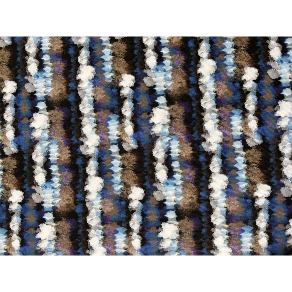 Jersey med print - Digi Mix Haedi - Mystery - Digitalt print strik, Strikstof, Stof