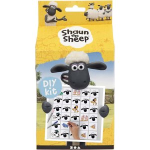 Minnespill Sauen Shaun med tusjpenner 15 par - Materialsett
