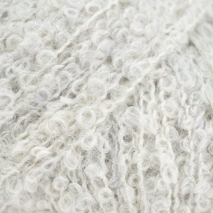 DROPS Alpaca Boucl� Mix garn 50g - Kristallgr� (8907)
