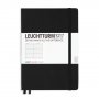 Notatbok A5 Hard Linjert - Black