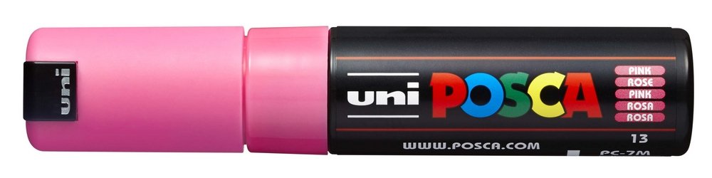 Uni Posca Marker PC-7M - Pink (56) - Posca-penne, Markers, Penne, Penne, kridt & tusch